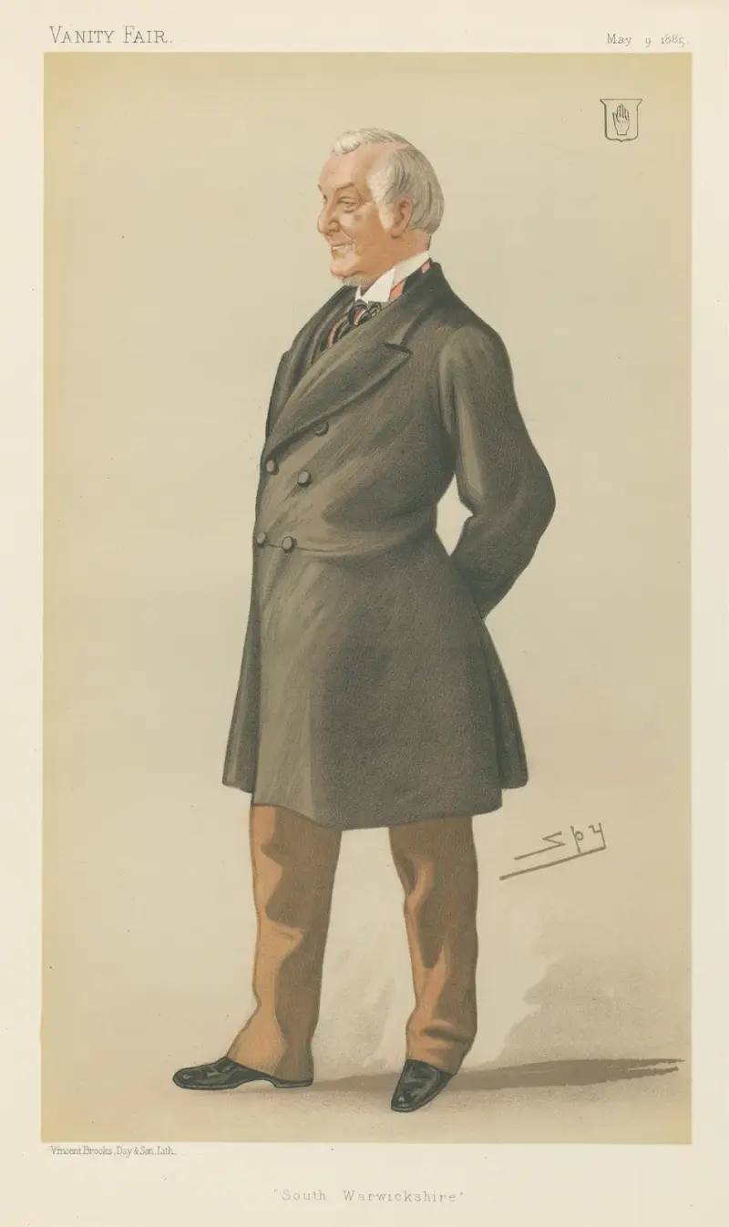 Politiker; 'South Warwickshire', Sir John Eardley Eardley-Wilmot, 9 maj 1885 av Leslie Matthew Ward
