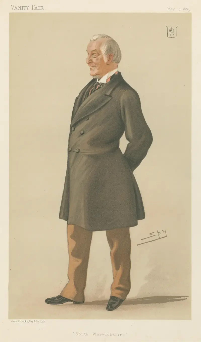 Politiker – 'South Warwickshire'. Sir John Earley Earley-Wilmont. 9 maj 1885 av Leslie Matthew Ward