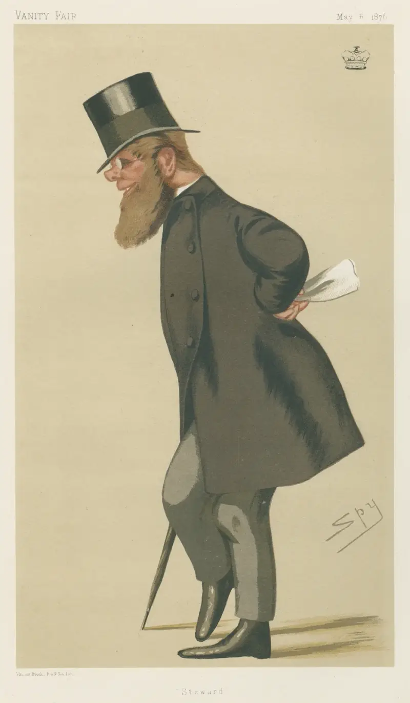 Politiker – „Steward“. Viscount Midleton. 6. Mai 1876 von Leslie Matthew Ward