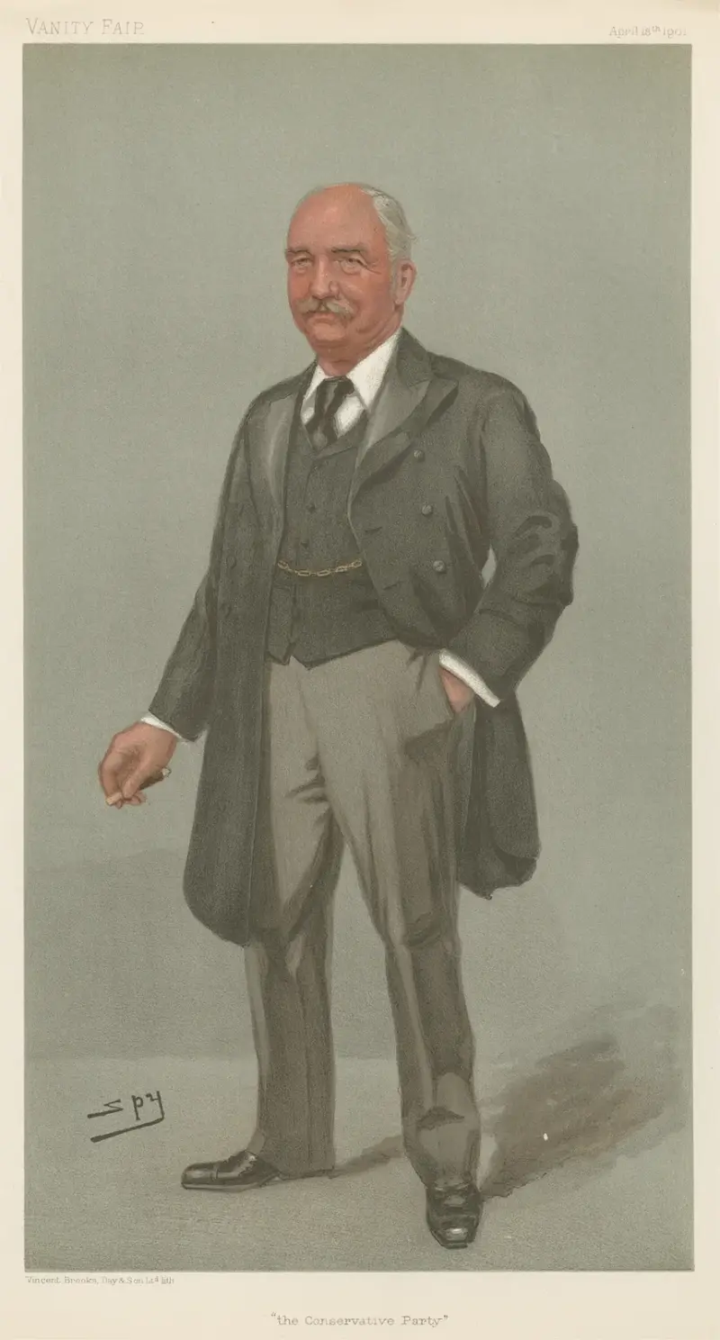 Politicians ‘the Conservative Party’. Mr. Richard William Evelyn Middleton. 18 April 1901 av Leslie Matthew Ward