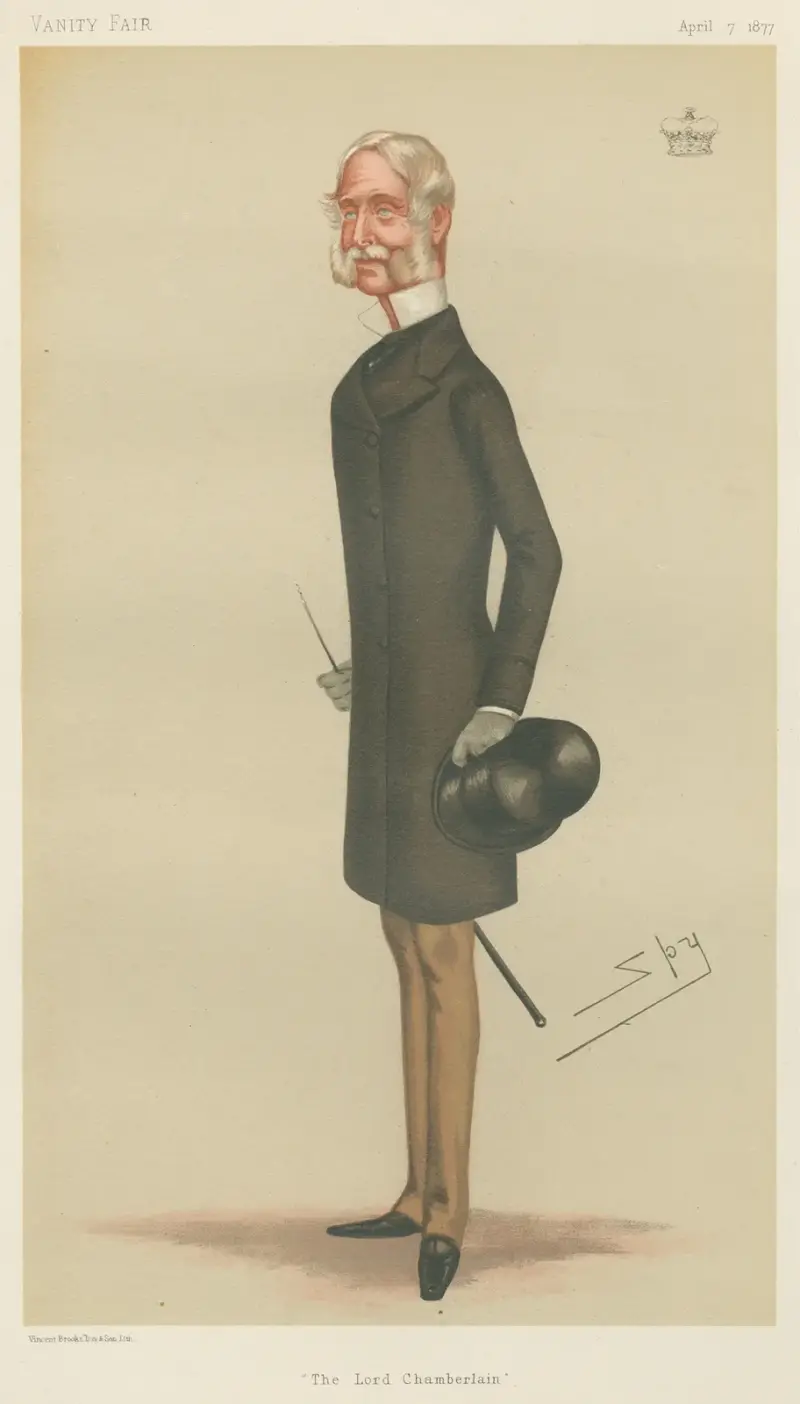 Politiker – „The Lord Chamberlain.“ Der Marquess of Hertford von Leslie Matthew Ward
