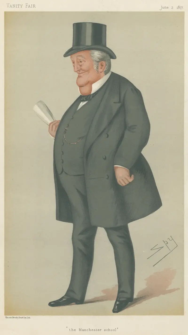 Politicians – ‘the Manchester School.’ Mr. Thomas Bayley Potter’. 2 June 1877 av Leslie Matthew Ward