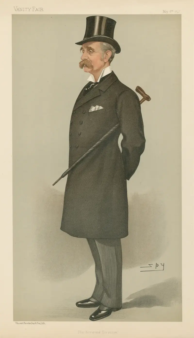 Polityk – „The Norwood Division”. Pan Charles Ernest Tritton. 6 maja 1897, Leslie Matthew Ward