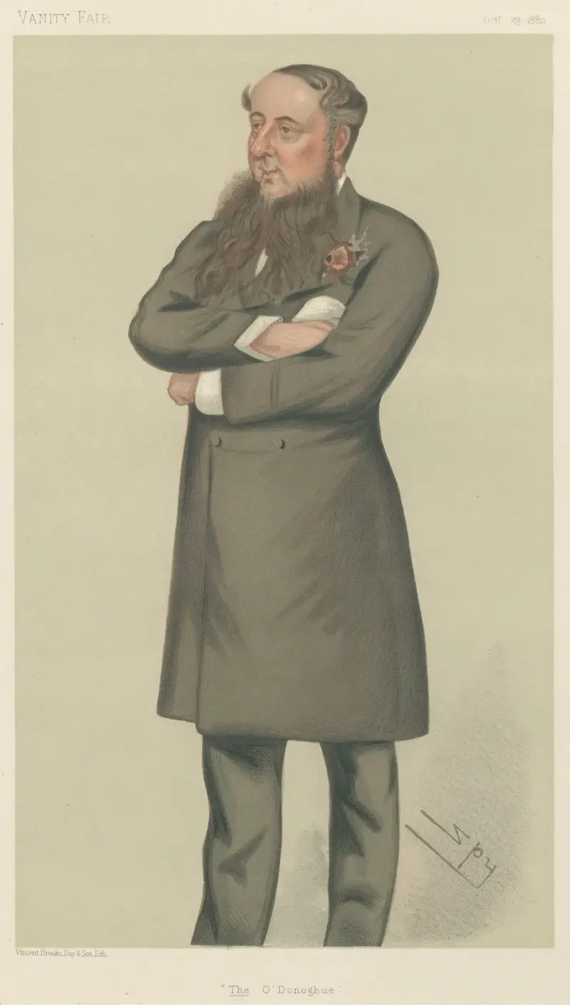 Politici – „The O'Donoghue“. The O'Donoghue of the Glens. 23. října 1880, Leslie Matthew Ward