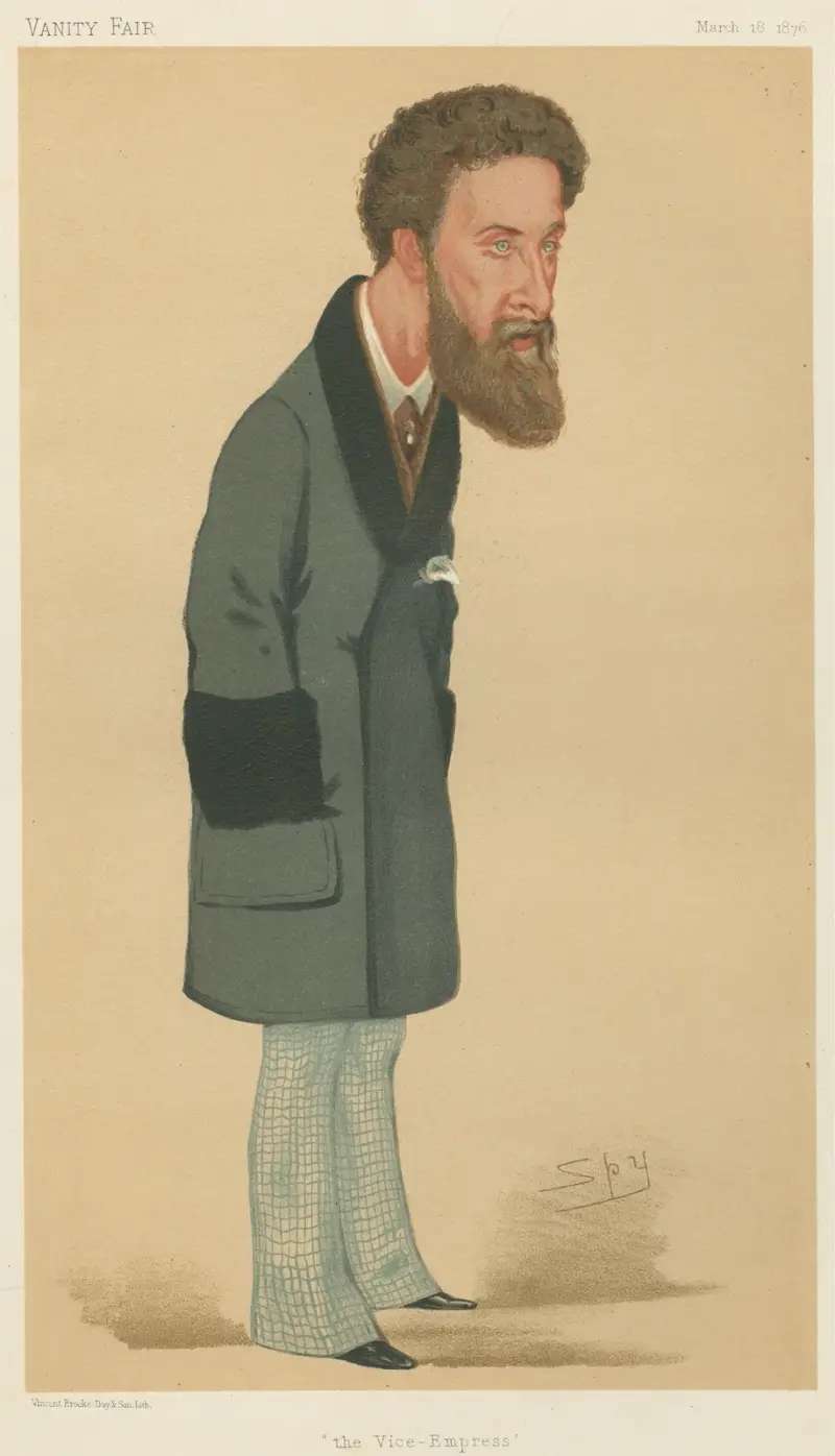 Politicians – ‘the Vice-Emress’. Lord Lytton. 18 March 1876 av Leslie Matthew Ward