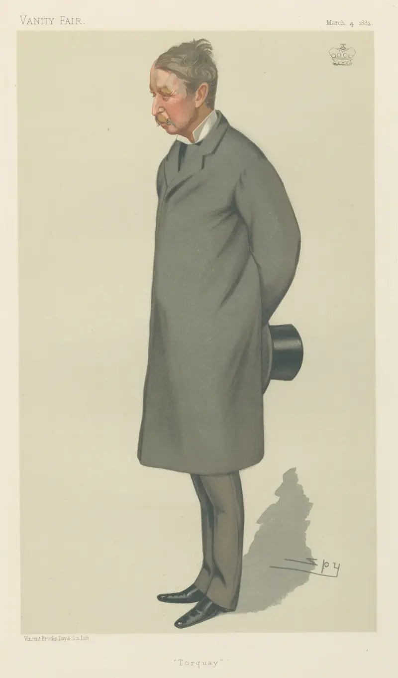 Politiker – „Torquay“. Lord Haldon. 4. März 1882 von Leslie Matthew Ward