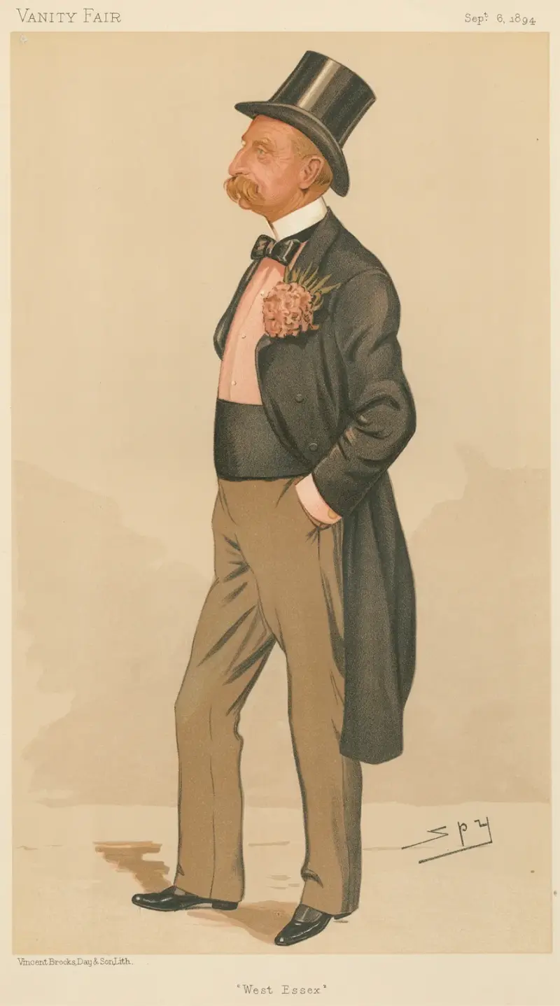 Politicians – ‘West Essex.’ Col. Amelius Richard Mark Lockwood. 6 September 1894 av Leslie Matthew Ward