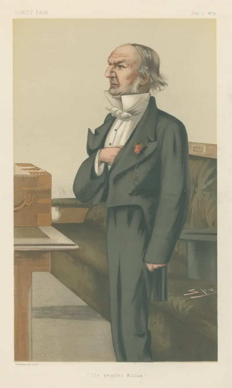 Prime Ministers – ‘The people’s William’. The Rt. Hon. William Ewart Gladstone. 1 July 1879 av Leslie Matthew Ward