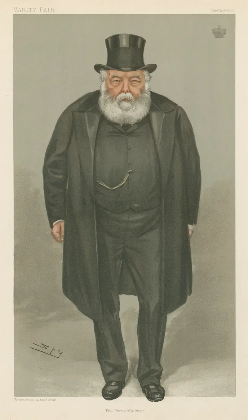 Prime Ministers – ‘The Prime Minister’. Third Marquis of Salisbury. 20 December 1900 av Leslie Matthew Ward