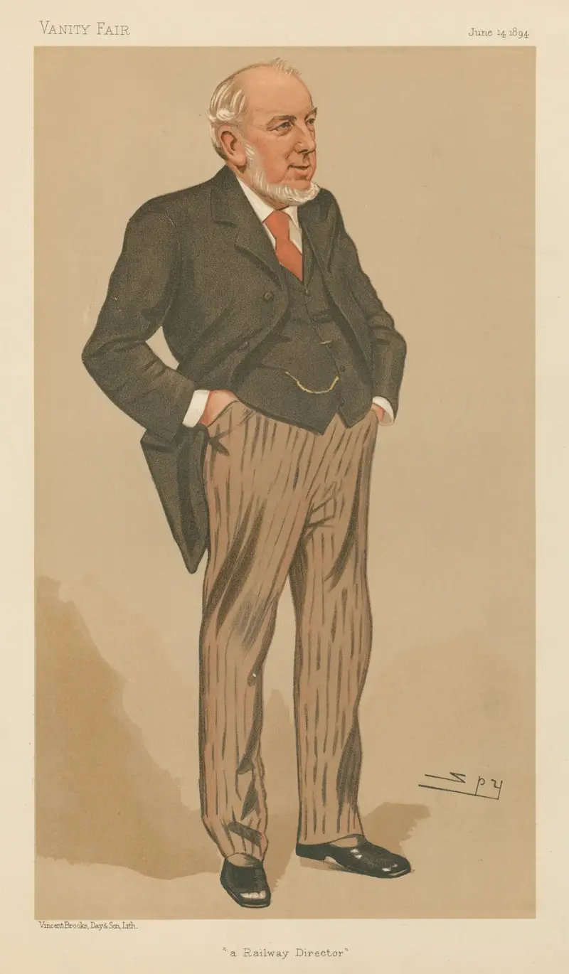 Järnvägsdirektör – Mr. Charles Grey Mott, 14 juni 1894 av Leslie Matthew Ward