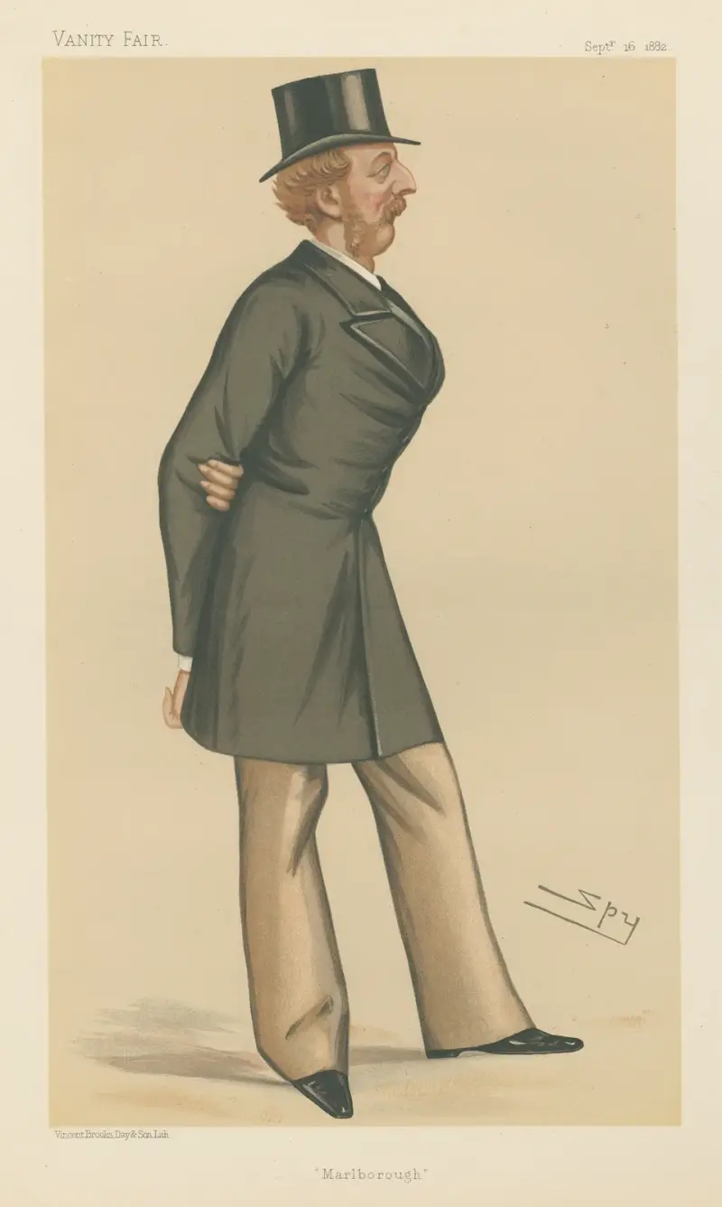 Royalty; ‘Marlborough’, The Right Hon. Lord Charles William Brudenell-Bruce, September 16, 1882 av Leslie Matthew Ward