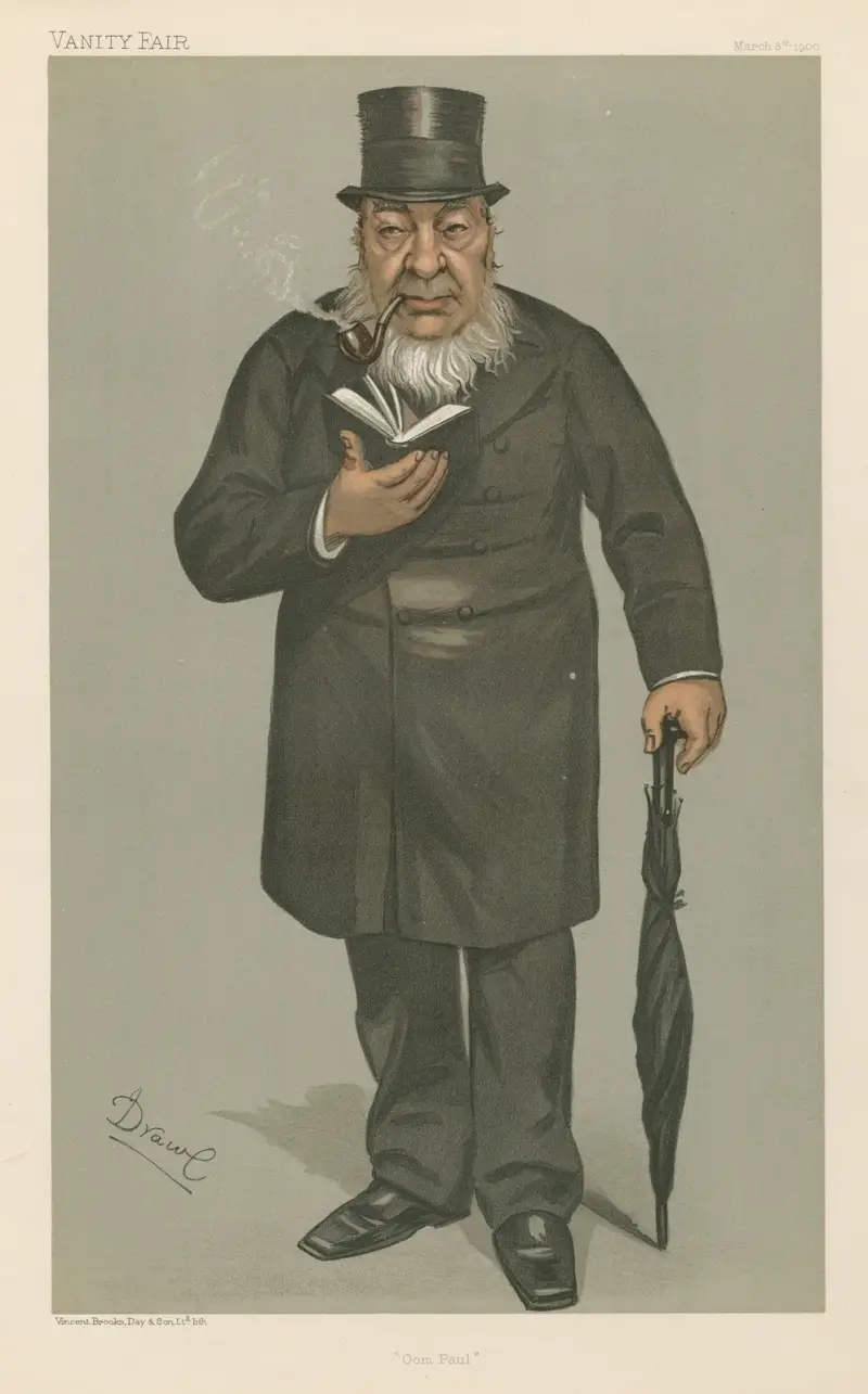Königliche Hoheit; ‚Oom Paul‘, Stephanus Johannes Paulus Kruger, 8. März 1900 von Leslie Matthew Ward