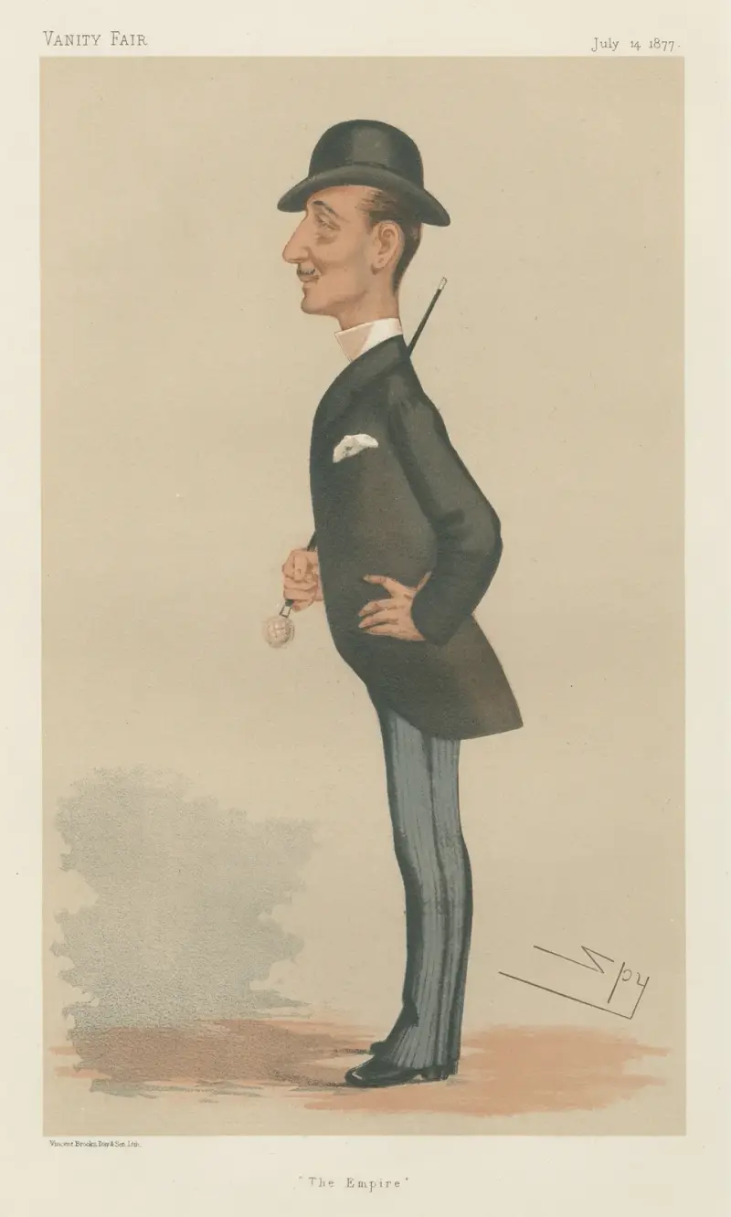 Royalty; ‘The Empire’, H.I.H. The Prince Imperial, Eugene Louis Jean Joseph, July 14, 1877 av Leslie Matthew Ward