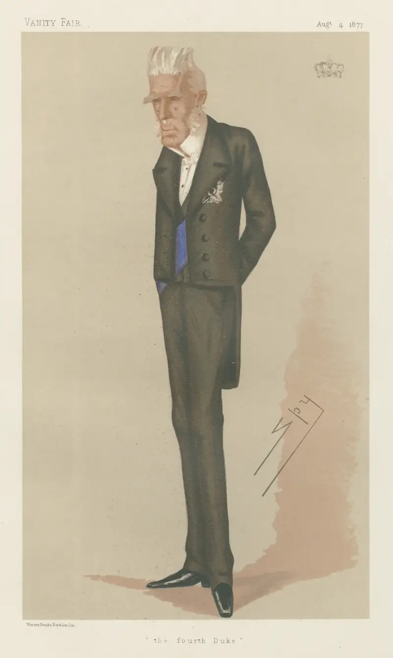 Royalty; ‘The Fourth Duke’, The Duke of Cleveland, August 4, 1877 av Leslie Matthew Ward