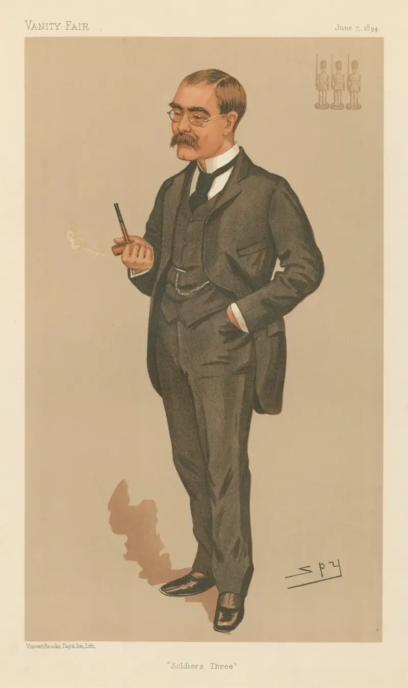 Soldiers Three, Rudyard Kipling av Leslie Matthew Ward