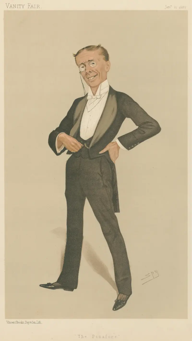 Teater; 'The Pinafore', Mr. George Grossmith, 21 januari 1888 av Leslie Matthew Ward