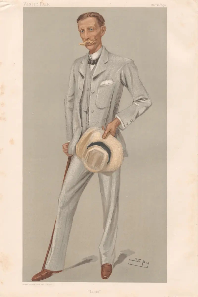 Tokio – Sir Claude Maxwell MacDonald. 10 Oct. 1901 av Leslie Matthew Ward
