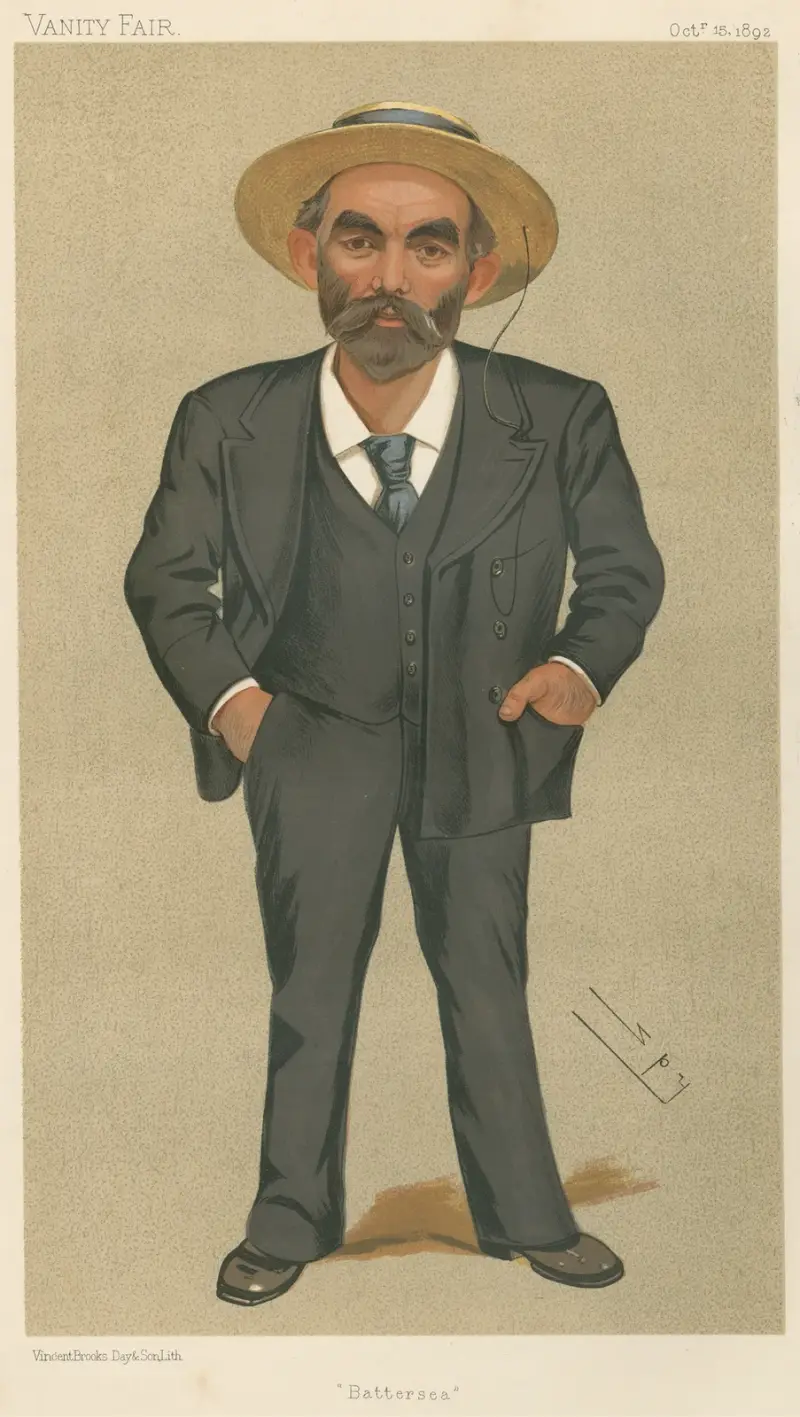 Trade Union Officials; ‘Battersea’, John Burns, October 15, 1892 av Leslie Matthew Ward