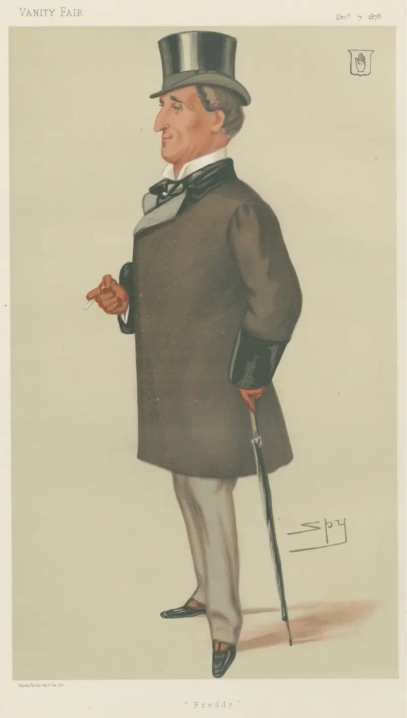Turf Devotees; 'Freddy', Sir Frederick John William Johnstone, 7 december 1878 av Leslie Matthew Ward