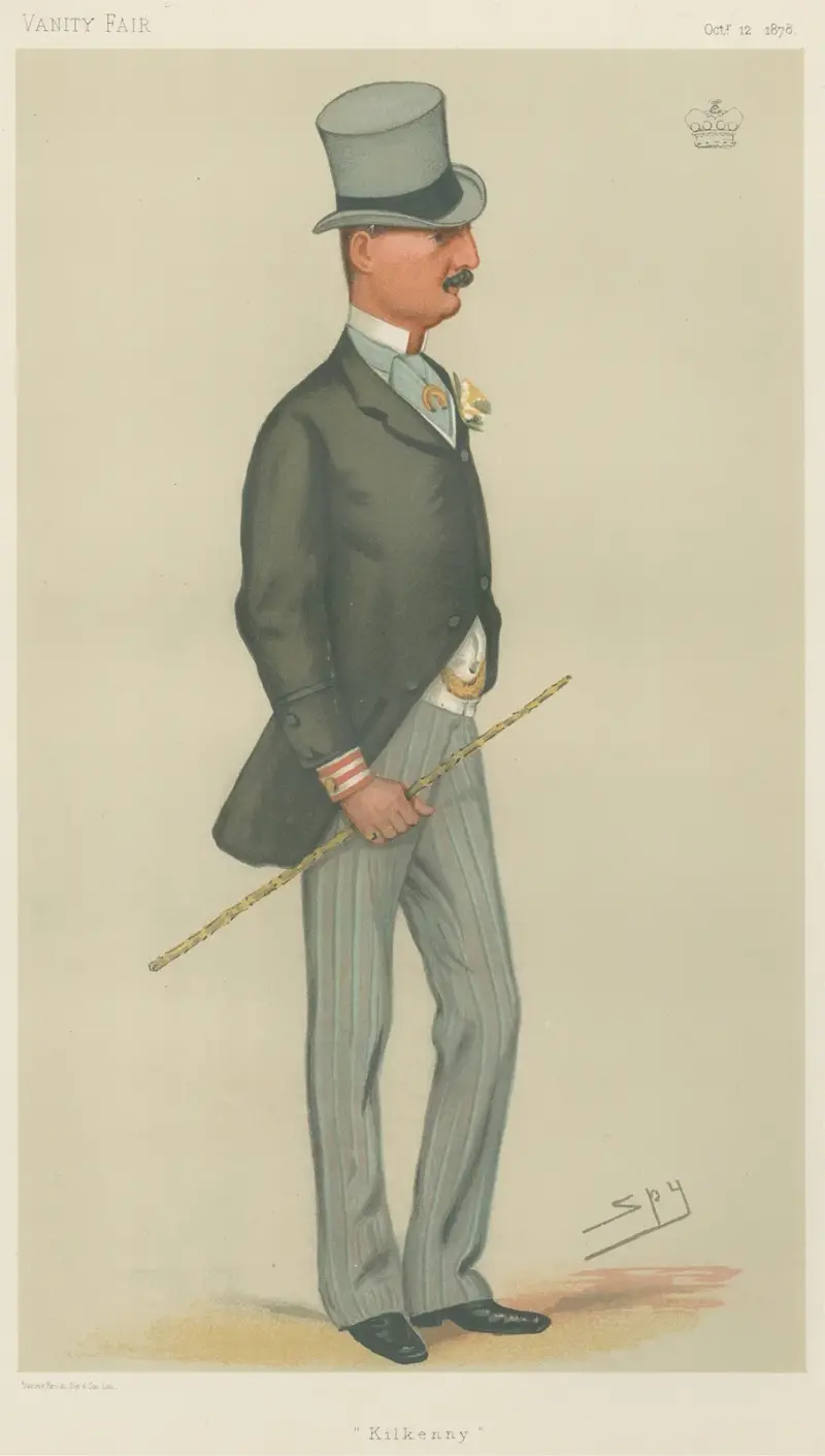 Turf Devotees; ‚Kilkenny', The Marquess of Ormonde, 12. Oktober 1878 von Leslie Matthew Ward