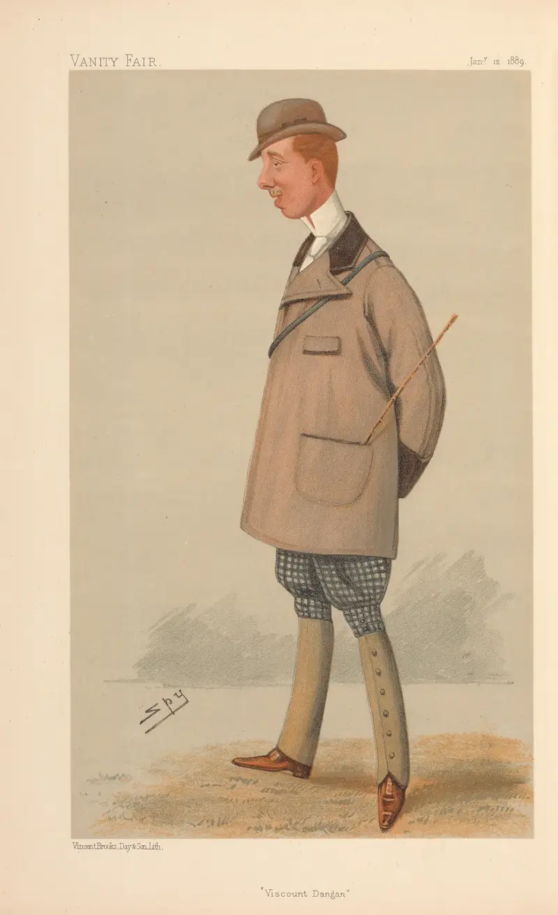 Turf Devotees; Viscount Dangan, January 12, 1889 av Leslie Matthew Ward