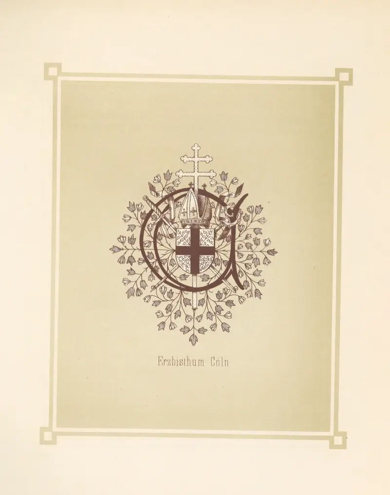 Heraldisches Alphabet Pl.04 av Adolf Matthias Hildebrandt