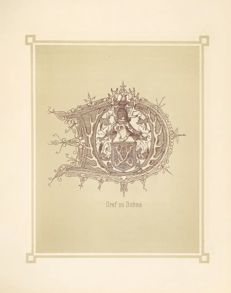 Heraldiskt alfabet pl. 5 av Adolf Matthias Hildebrandt