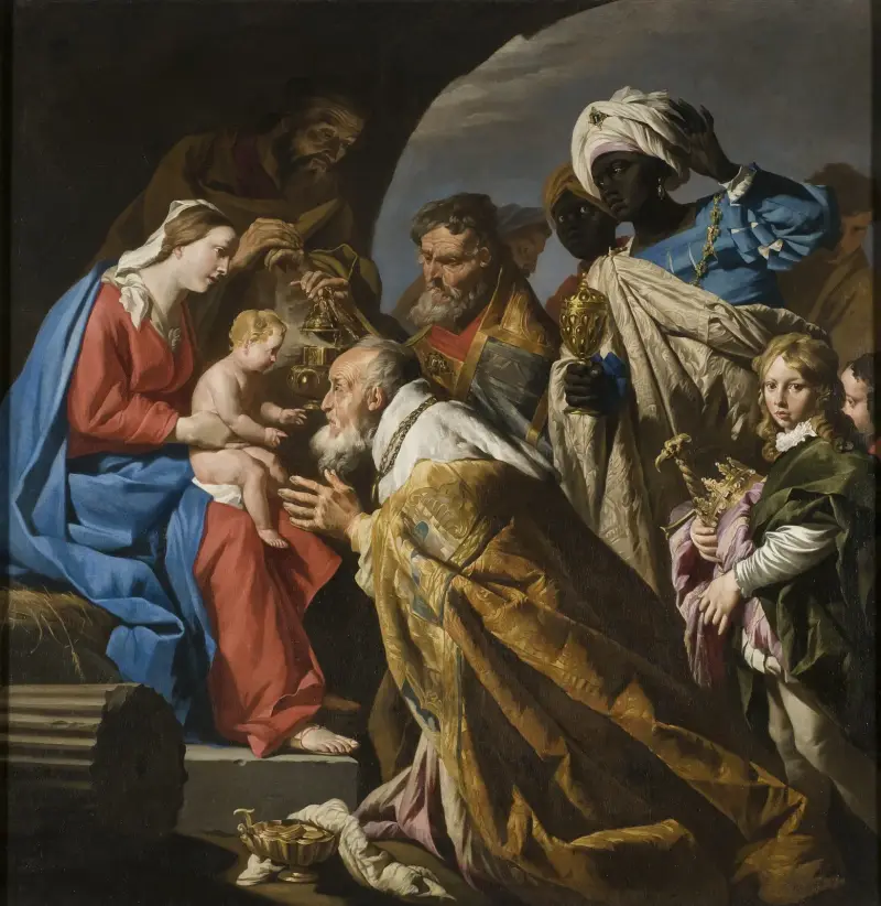 The Adoration of the Magi von Matthias Stom