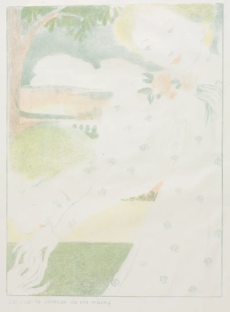 Och det är deras händers smekning av Maurice Denis