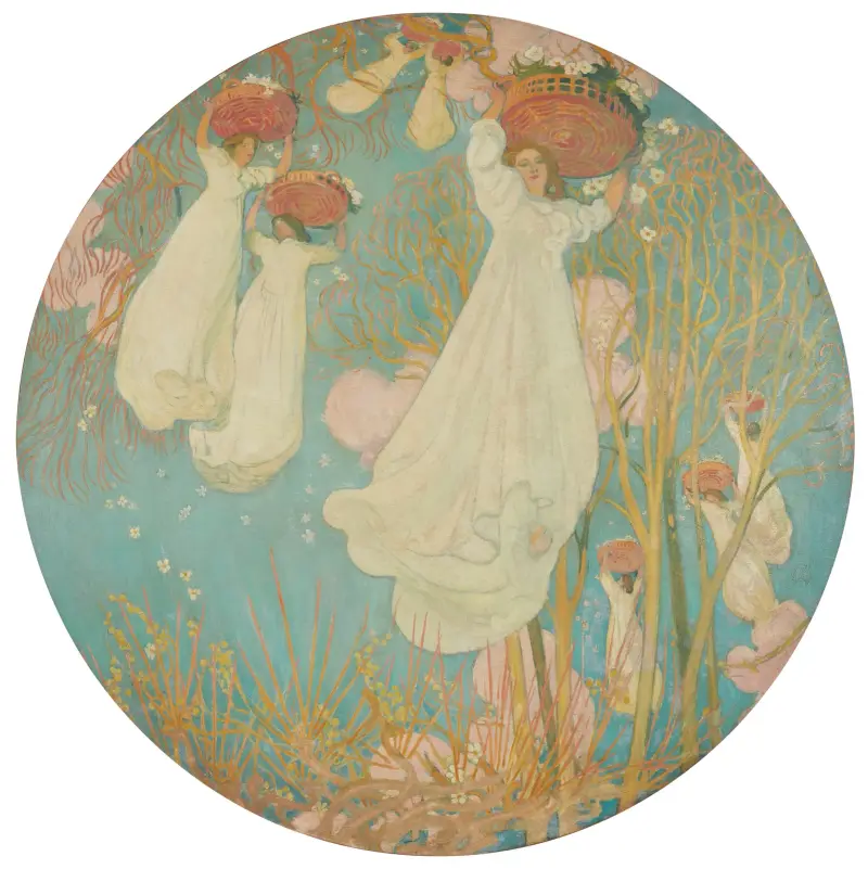 Avril (plafond pour Ernest Chausson) von Maurice Denis