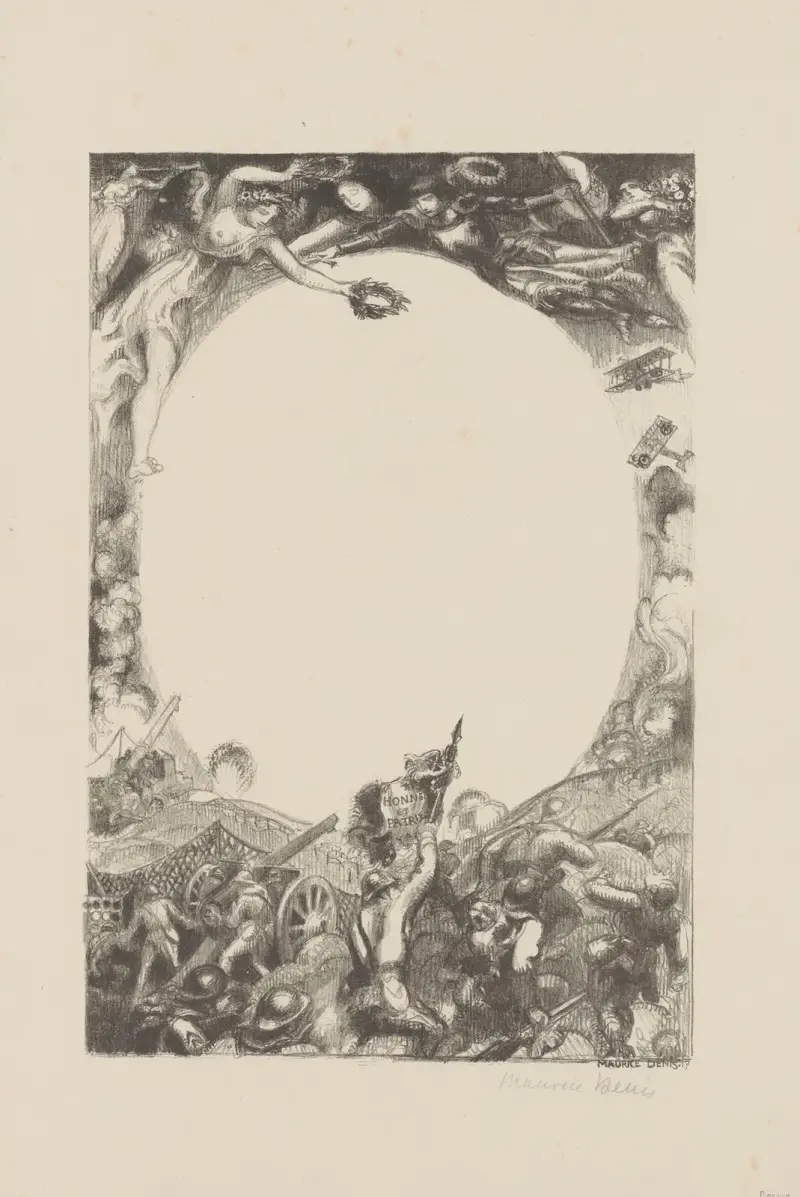 Utmärkelse i artilleriordningen av Maurice Denis