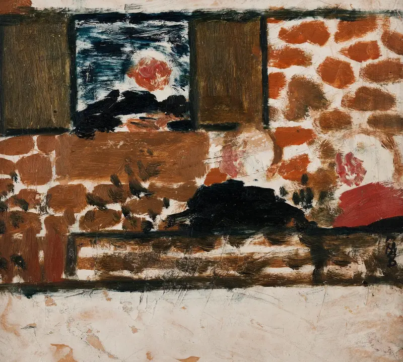 Samtal vid fönstret av Maurice Denis