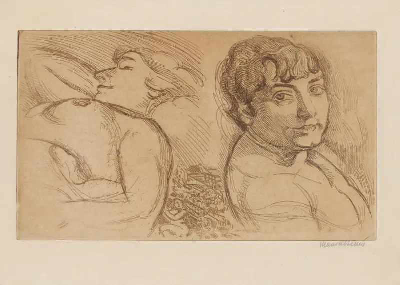 Två figurer av Maurice Denis