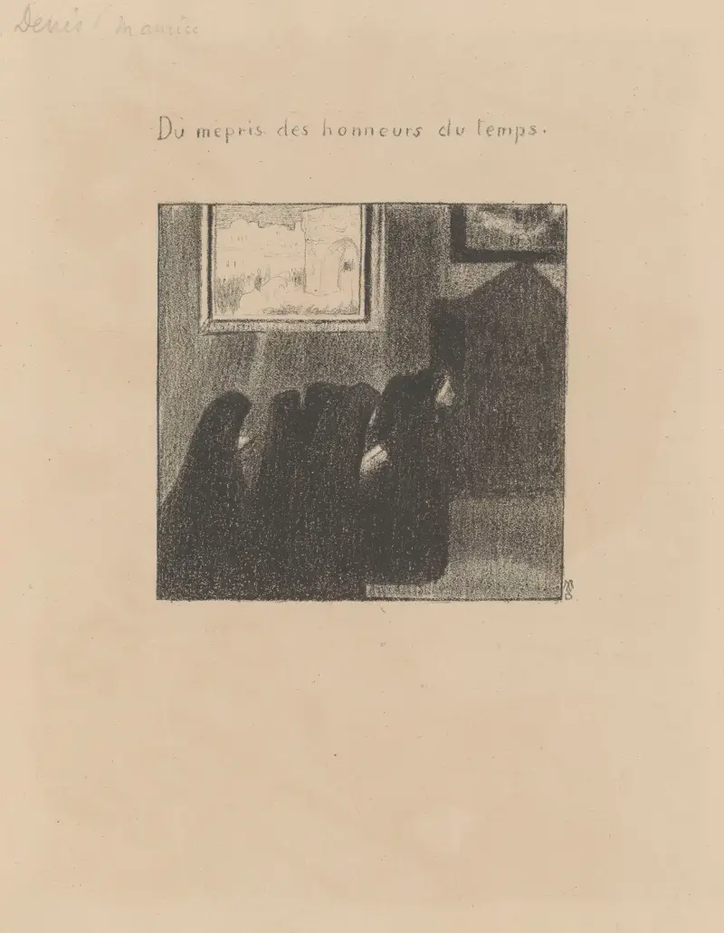 Förakt för tidens hedersbetygelser av Maurice Denis