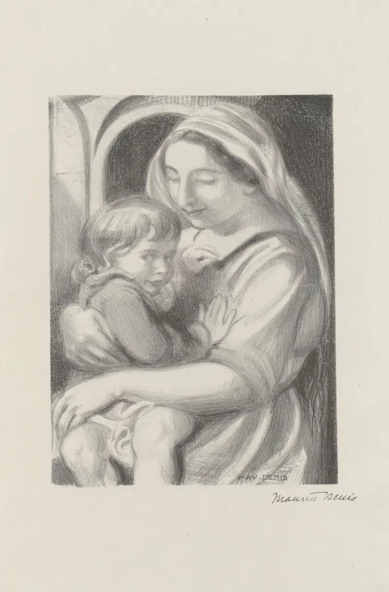 Stor moderskap av Maurice Denis