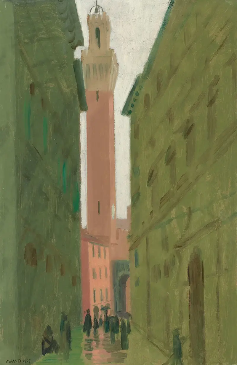 La Mangia, Siena av Maurice Denis