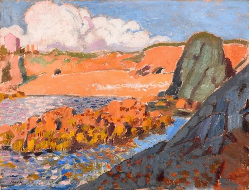 Der rote Strand von Maurice Denis