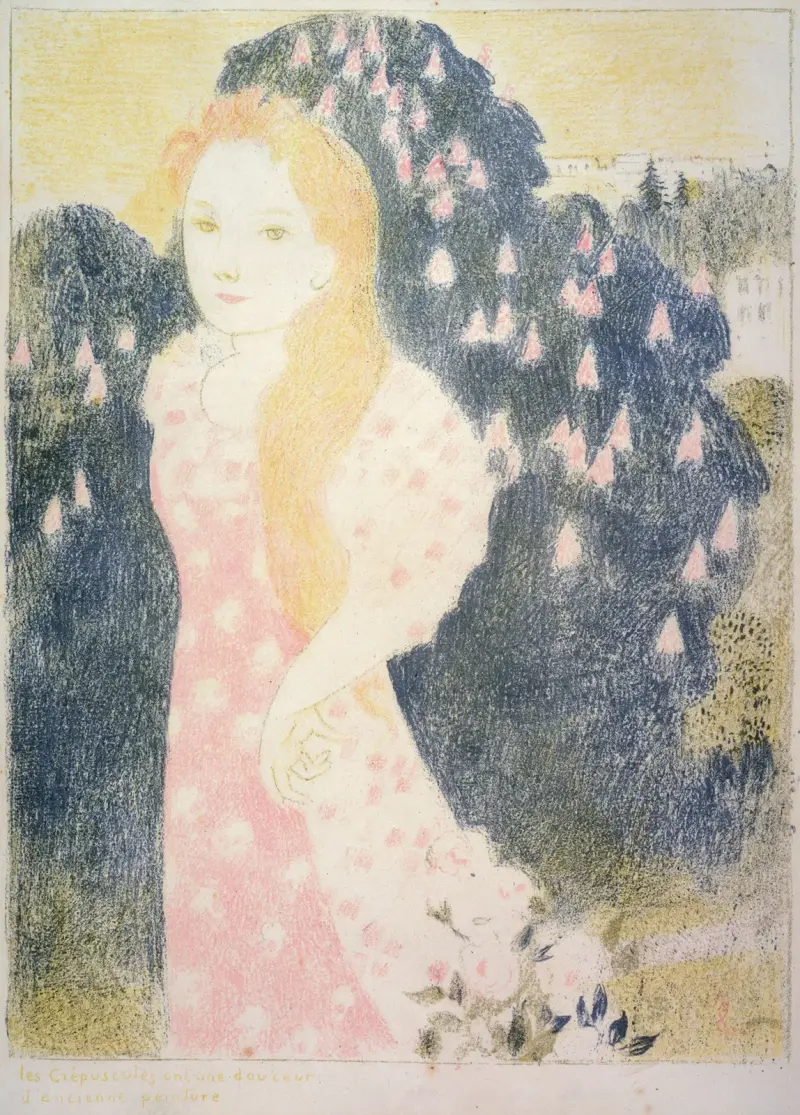Skymningarna har en gammal målnings ljuvhet av Maurice Denis