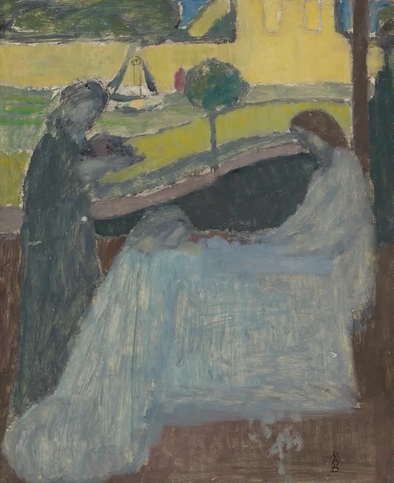 Marthe och Maria (första tanke) av Maurice Denis