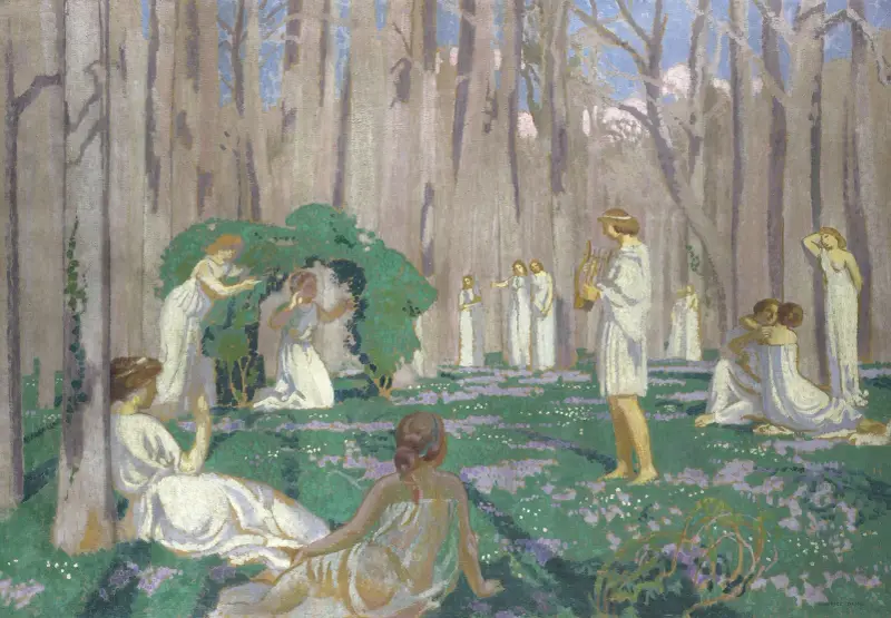 Orfeus och Eurydike av Maurice Denis