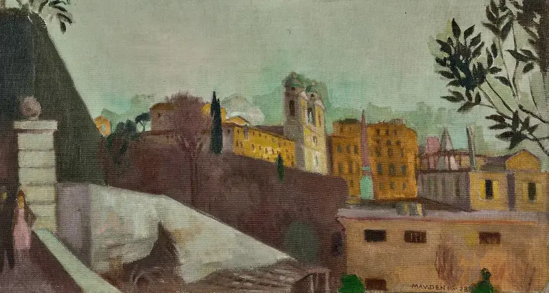 Rom, Villa Médicis av Maurice Denis