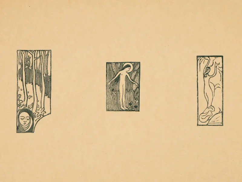 Sagesse (svit av sju essäer för Paul Verlaines verk Sagesse) Pl. 3 av Maurice Denis