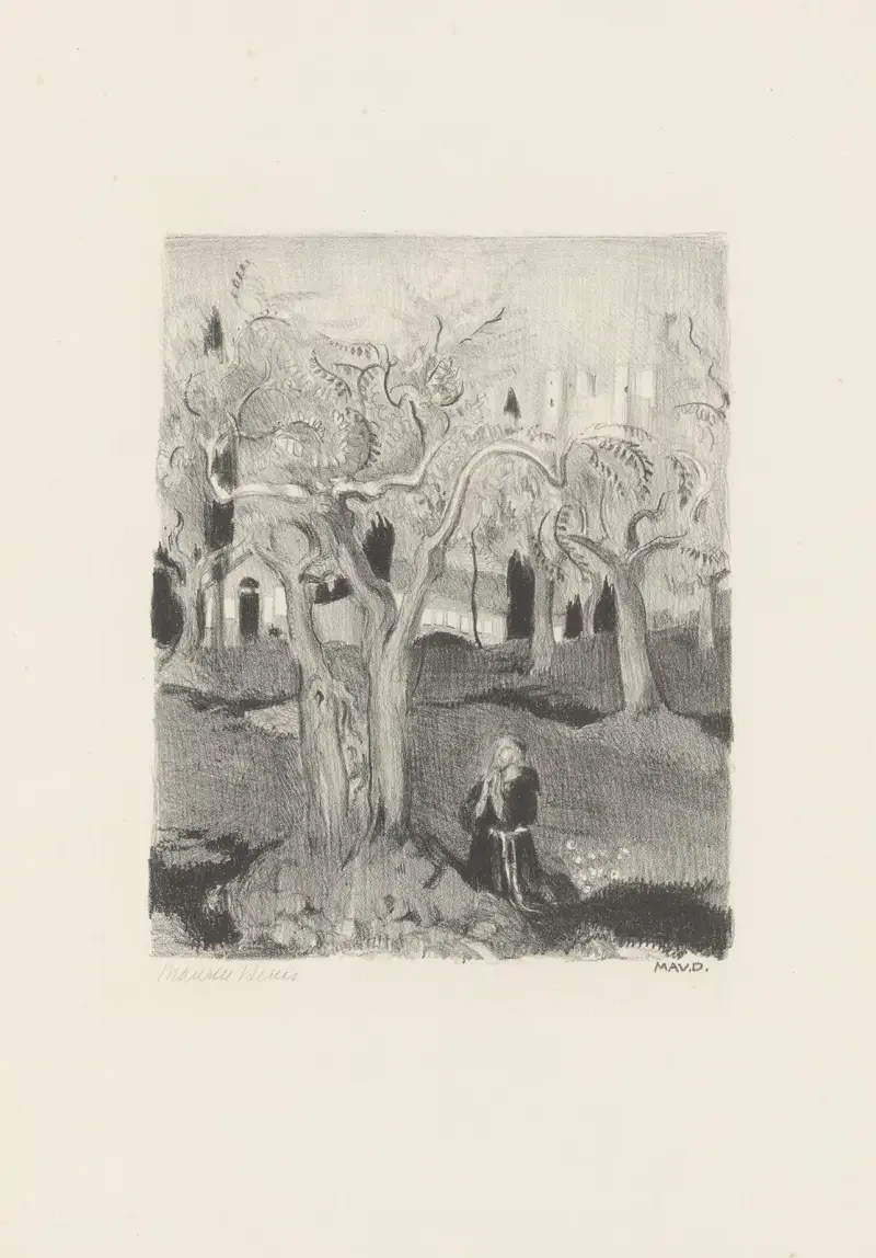 Den helige Franciscus av Assisi av Maurice Denis