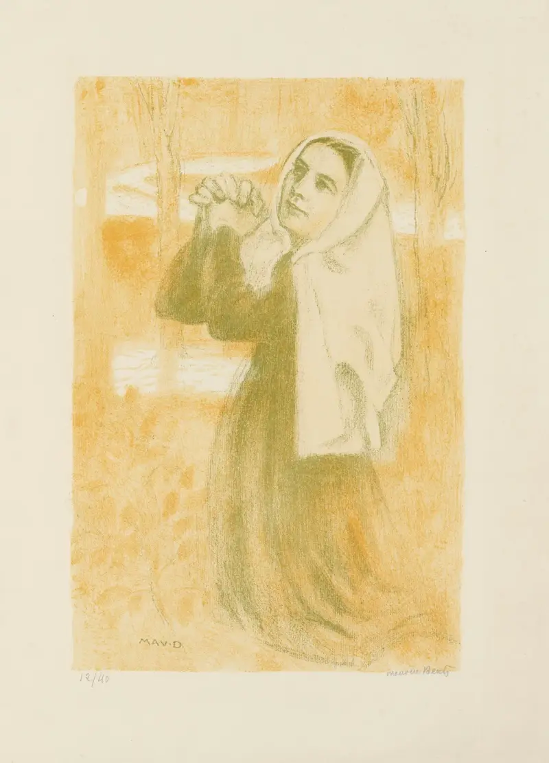 Die heilige Bernadette von Maurice Denis