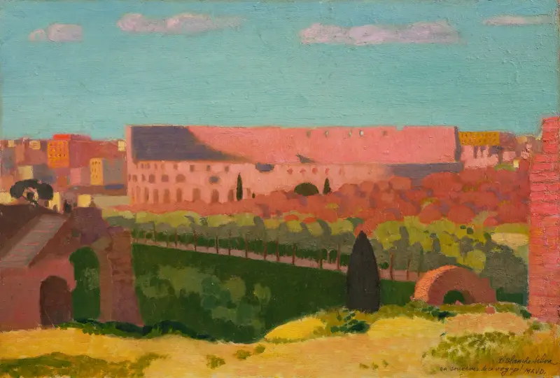 Utsikt över Colosseum av Maurice Denis