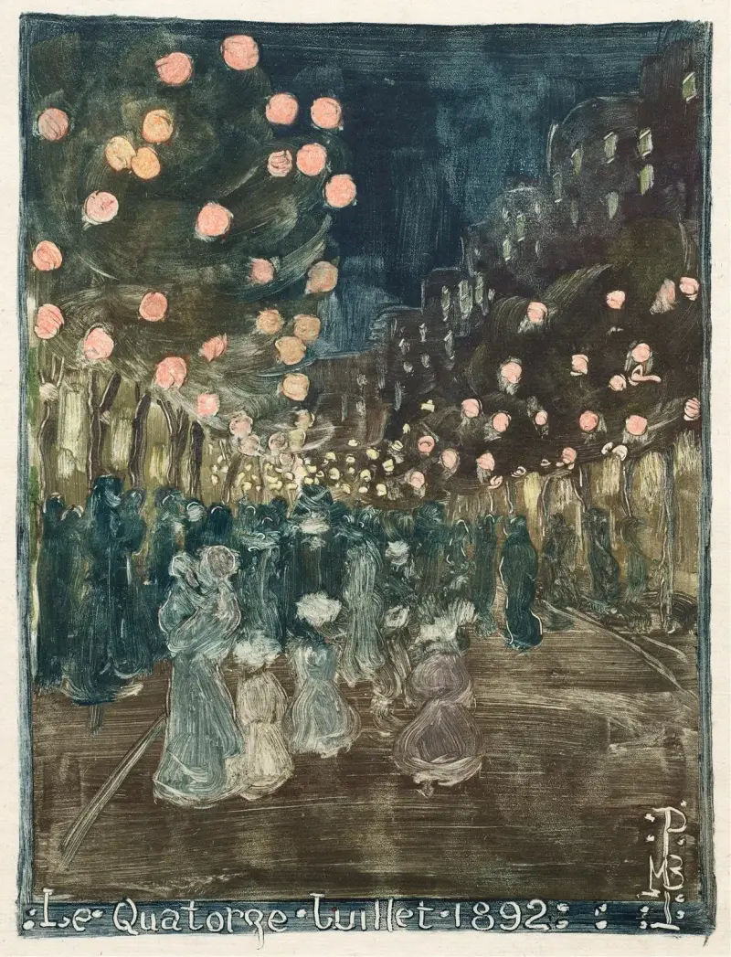 Bastille Day von Maurice Prendergast