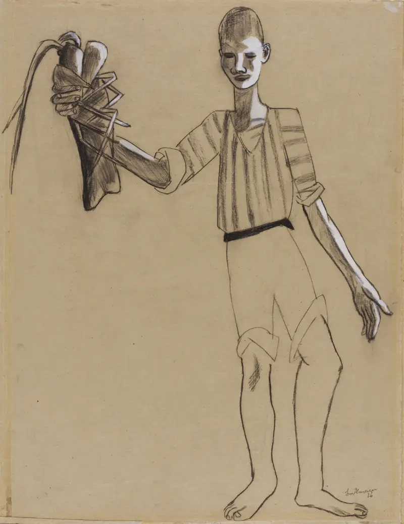 Chlapec s humrem, Max Beckmann