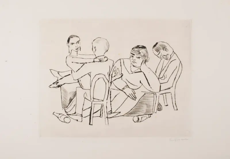 Carouse, Max Beckmann