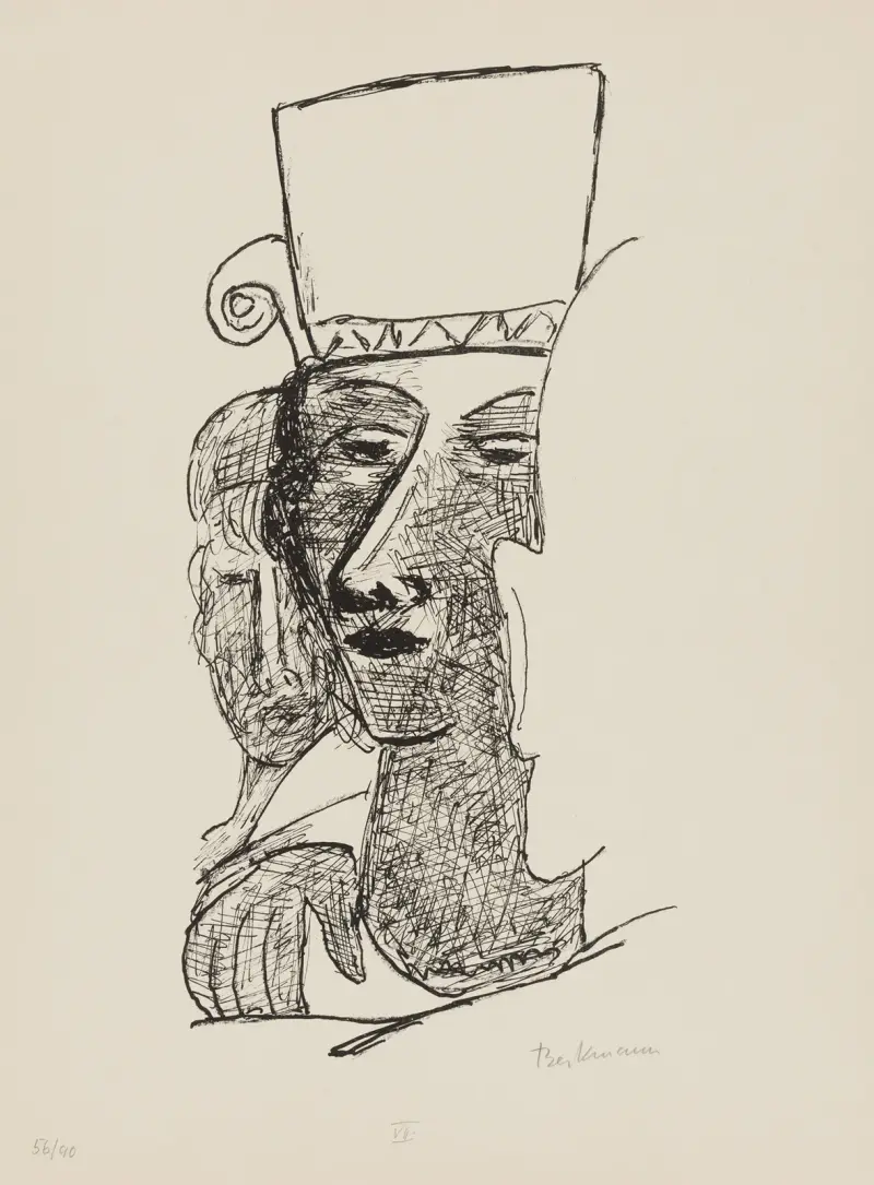 Tančící pár, 1946, Max Beckmann