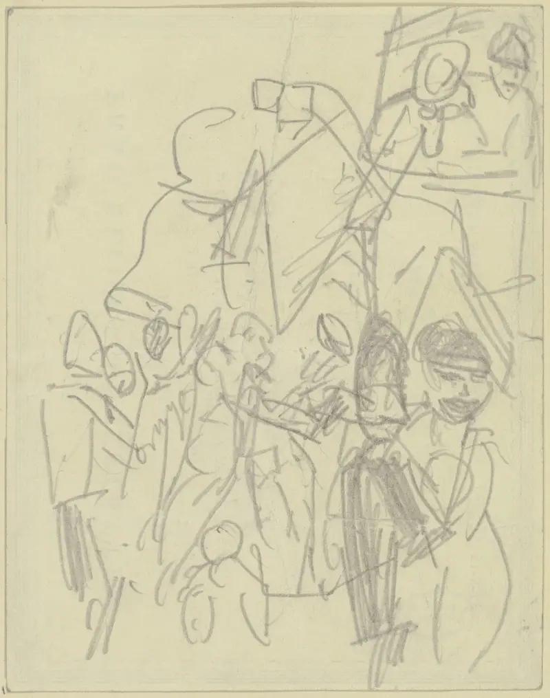 Tančící páry, Max Beckmann